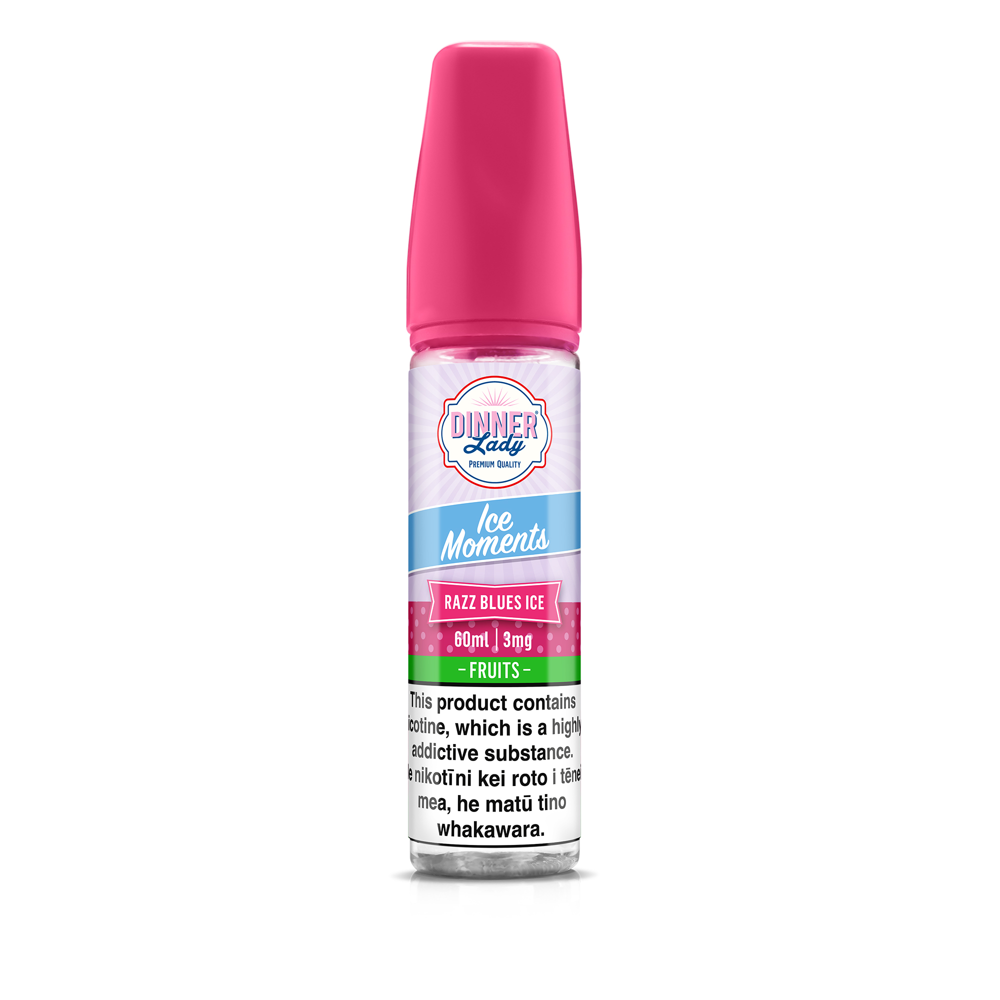 DINNER LADY ICE MOMENTS RAZZ BLUES 60ml