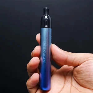 geekvape wenax m1 luce blu GEEKVAPE WENAX M Starter Kit, Electronic Cigarette with Pod System, 400  mAh, Wenax M Power Bank 2500 mAh, Wenax M1 Mini Kit 2 ml, Wenax M1 Pod  cartridge, Filter Drip Tip (Blu main image 0